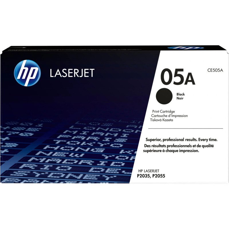 Toner HP LaserJet d'origine 05A Noir (CE505A) Hp