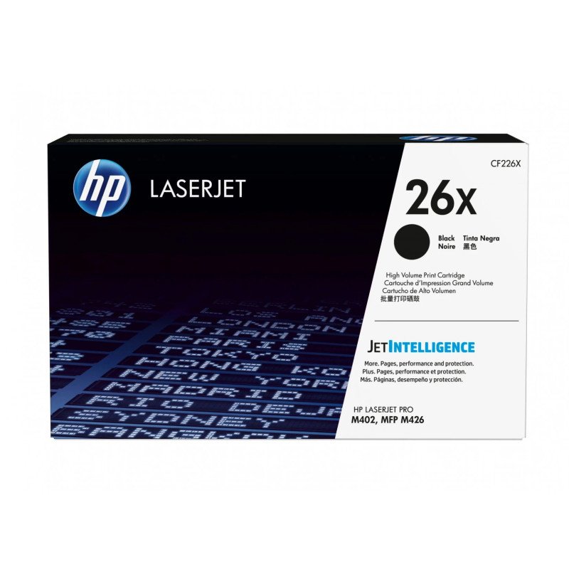 Toner grande capacité HP LaserJet d'origine 26X Noir (CF226X) Hp