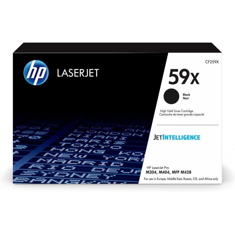 Toner HP d'origine à grande capacité 59X Noir (CF259X) Hp