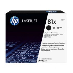 Toner grande capacité HP LaserJet d'origine 81X Noir (CF281X) Hp
