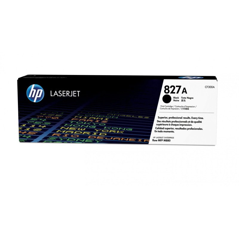 Toner HP LaserJet d'origine 827A Noir (CF300A) Hp