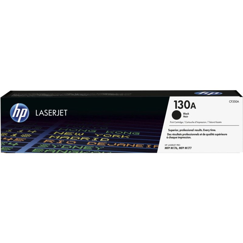 Toner HP LaserJet d'origine 130A Noir (CF350A) Hp