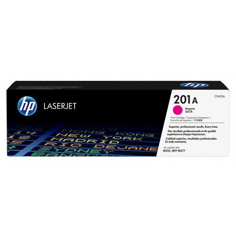 Toner HP LaserJet d'origine 201A Magenta (CF403A) Hp