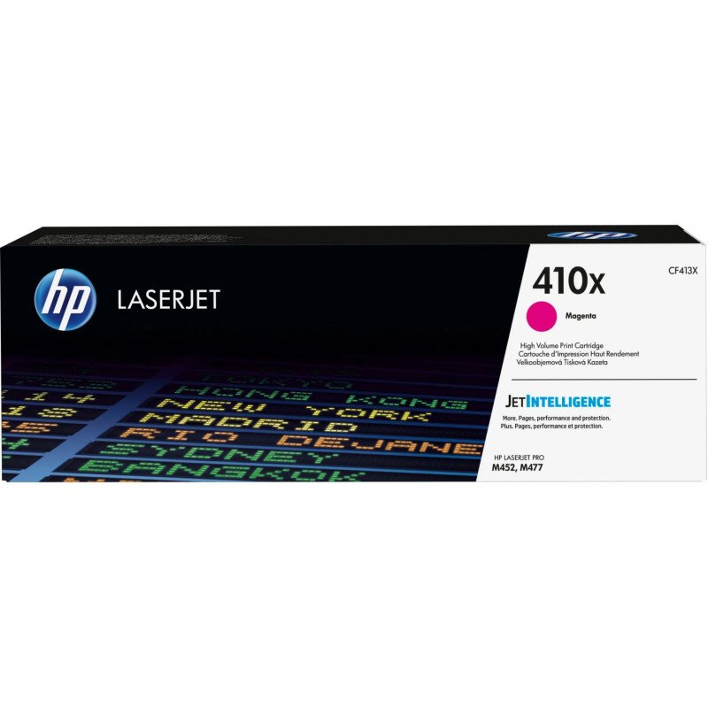 Toner grande capacité HP LaserJet d'origine 410X Magenta (CF413X) Hp