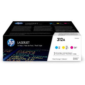 HP Cartouche 312A toner Cyan Tri-Pack Cartouche (CF440AM) Hp