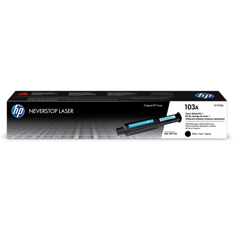 Toner HP LaserJet d'origine Neverstop 103A Noir (W1103A) Hp