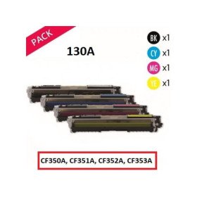 Toner Laser 130A (CF350A, CF351A, CF352A, CF353A) GENERIC