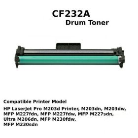 Drum CF232A / 32A compatible pour M203dw, M227fdw, M203dn, M227sdn Hp