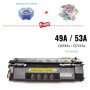 Toner 49A / 53A compatible ( Distributeur + trombones offert ) GENERIC