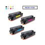 Pack Toner Compatible 410A (Cf410A, CF411A, CF412A, CF413A) GENERIC