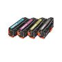 Pack 4 Toner COMPATIBLE HP 125A (CB540A/541A/542A/543A) GENERIC