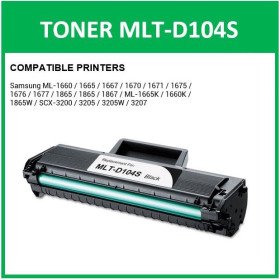 TONER  Compatible SAMSUNG MLT-D104S / MLT 104 / MLTD 104S GENERIC