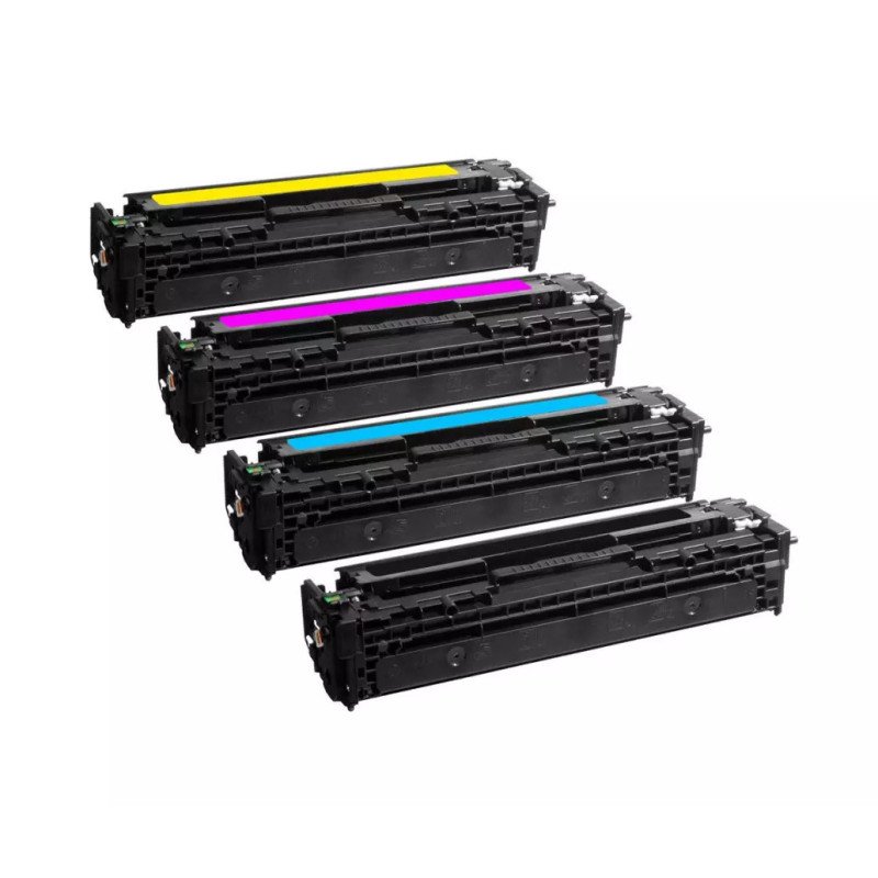 Pack 4 Toner COMPATIBLE HP 125A (CB540A/541A/542A/543A) GENERIC