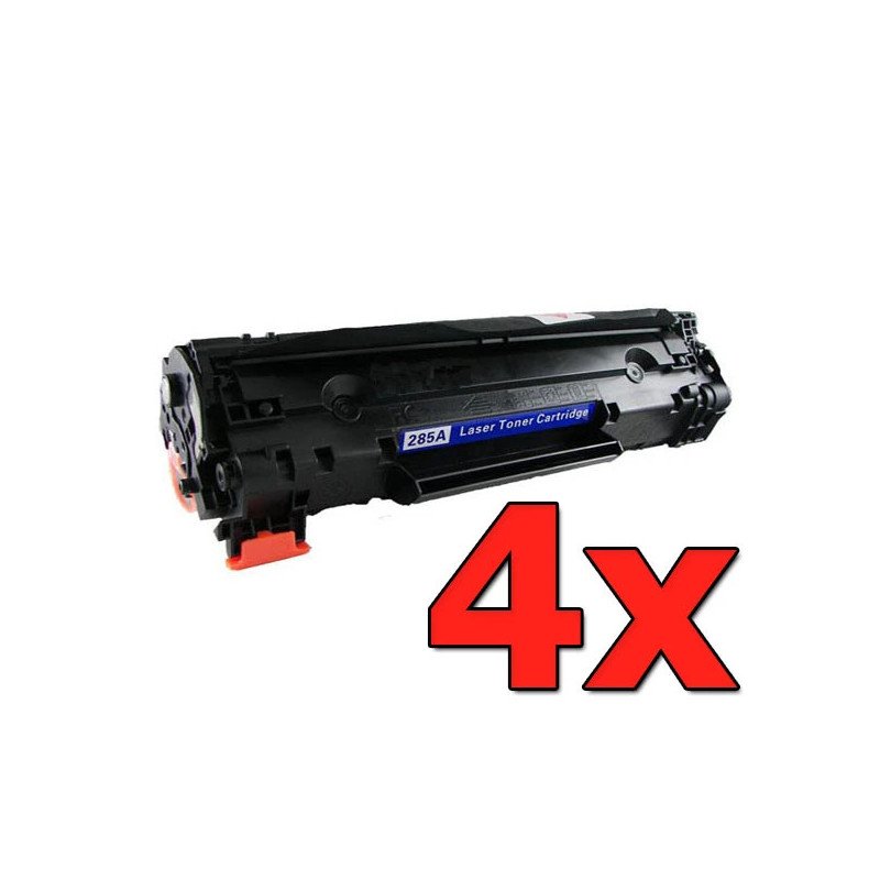 Pack 4 Toner Compatibles CE285A / 85A - Noir