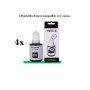 Pack 4 Bouteilles d'encre GI-490 Noir Compatible avec les imprimantes Canon PIXMA G series GENERIC