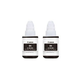 Pack 2 Bouteilles d'encre GI-490 NOIR - Original Canon