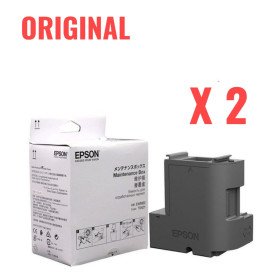 Pack 2 Box de maintenance EPSON T04D1 - Original (C13T04D100) EPSON