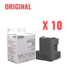 Pack 10 Box de maintenance EPSON T04D1 - Original (C13T04D100) EPSON