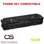 Toner 067 Compatible YELLOW pour les imprimantes MF656Cdw, MF654Cdw, MF653Cdw, LBP633Cdw et LBP632Cdw GENERIC