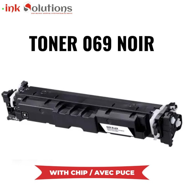 Toner 069 compatible noir pour les imprimantes Canon I-Sensys MF754cdw, MF752cdw, Lbp673cdw GENERIC