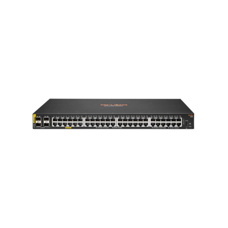 Switch Aruba 6100 48G Classe 4 PoE 4SFP+ 370 W (JL675A) Aruba