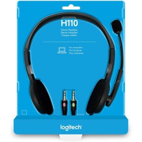 Casque stéréo Logitech H110 - Jack 3,5 mm (981-000271) Logitech