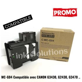 Cartouche de maintenance compatible MC-G04 pour canon G3430, G2430, G3470 .. GENERIC