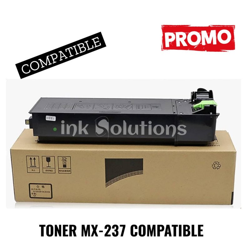 Toner compatible MX-237 noir - pour SHARP AR6020, AR6023, AR6026, AR6031, AR7024 Sharp