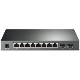 SWITCH TP-LINK JETSTREAM 8 PORTS GIGABIT SMART PoE+ AVEC 2 PORTS SFP (