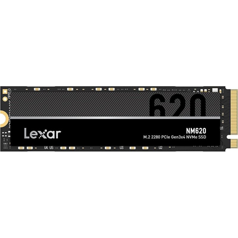 Disque Dur interne SSD Lexar NM620 M.2 2280 PCle Gen3 x4 NVMe 512 Go (LNM620X512G-RNNNG) lexar