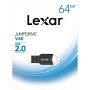 Clé USB LEXAR 2.0 64GB V40 JumpDrive (LJDV40-64GAB) lexar