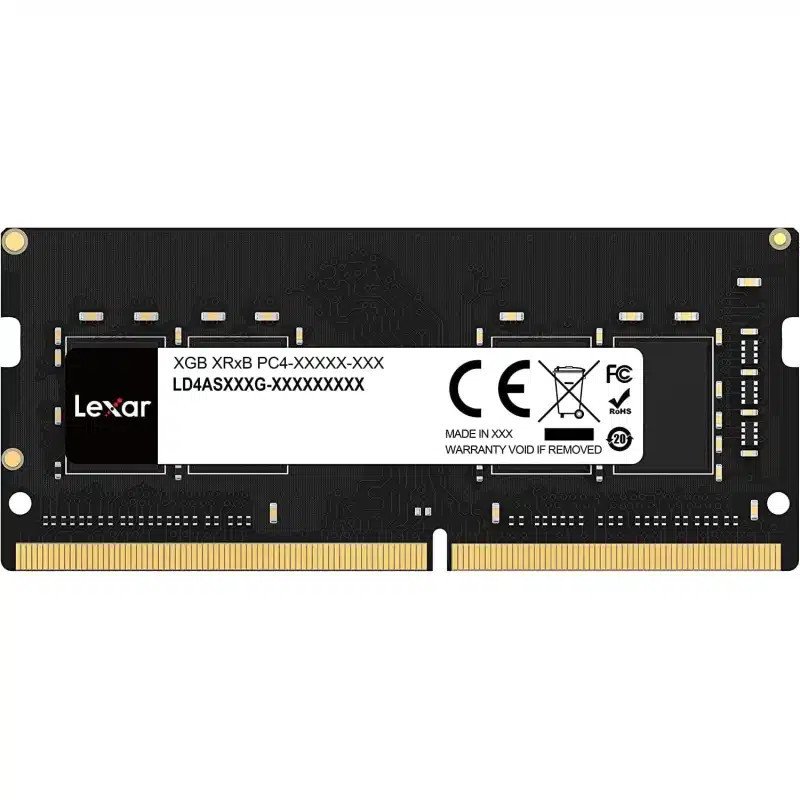 Barrette mémoire Lexar DIMM 8GB DDR4 3200 MHz - Pc Bureau (LD4AU008G-B3200GSST) lexar