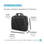 HP Professional 15.6-inch Laptop Bag Professional 15.6-inch Laptop Bag (500S7AA) Hp