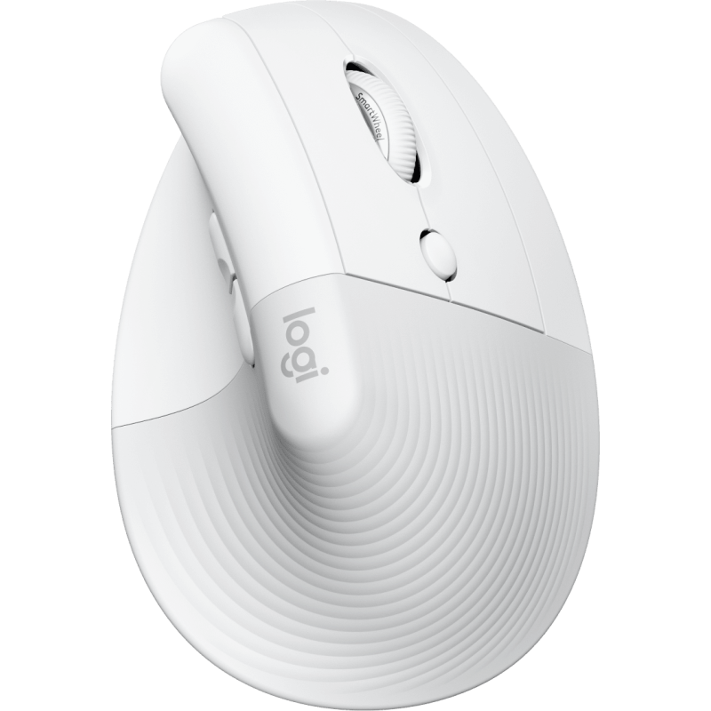 LOGITECH SOURIS 3D Série Ergo LIFT BLUTOOTH VERTICAL ERGONOMIC BLANCHE (910-006475) Logitech