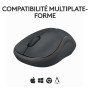 Souris silencieuse Logitech M240 Graphite (910-007119) Logitech