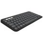 LOGITECH - Clavier sans fil - Pebble Keys 2 K380s - Bluetooth - Bouton Easy-Switch - Graphite - (920-011803) Logitech