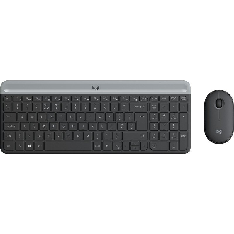 Clavier et souris sans fil ultra-fin Logitech MK470 AZERTY (920-009190) Logitech