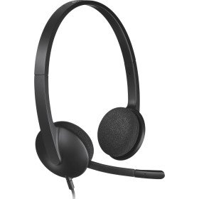 Casque Logitech H340 pour PC avec microphone anti-parasite - USB (981-000475) 