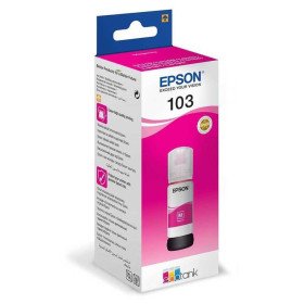 Bouteille d'encre Epson EcoTank 103 Magenta d'origine (C13T00S34A) EPSON