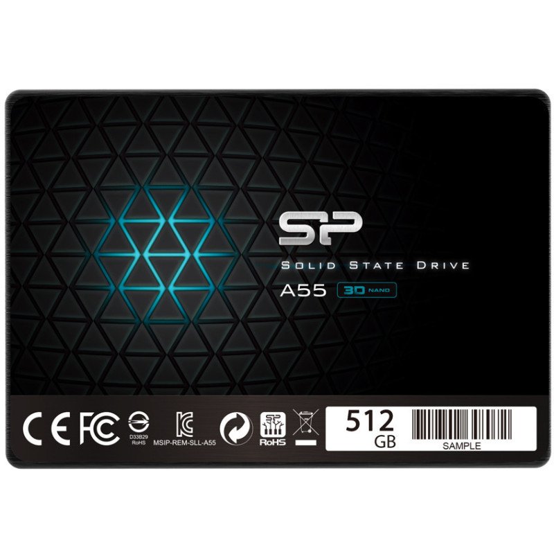 Disque dur Silicon Power Ace A55 512 GB SSD 2.5 INTERNE A55 (SP512GBSS3A55S25) Silicon Power