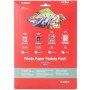 CANON Pack VP-101 Papier Photo PP-201 II 10 x 15cm x5 + SG-201 10 x 15cm x 5 + MP-101 A4 x 5 et GP-501 A4 x 5 Canon