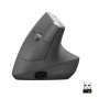 Logitech Souris ergonomique avancée MX Vertical MX Vertical Advanced Ergonimic Mouse, RF + Bluetooth + USB-C (910-005448) Logite