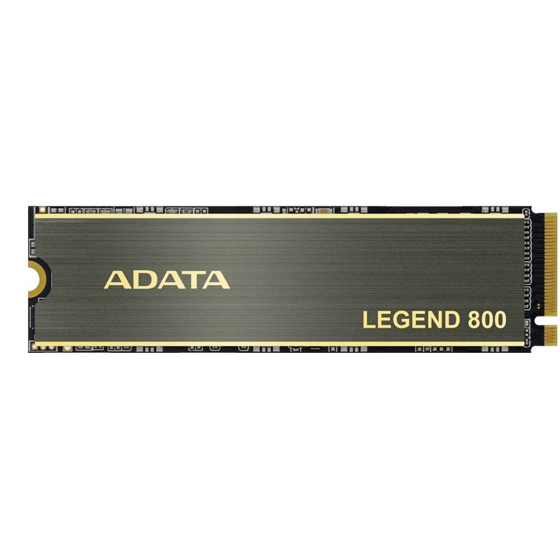 Disque Dur interne SSD ADATA LEGEND 800 GOLD PCIe Gen4 x4 M.2 2280 - 1To (ALEG-800-1000GCS) Adata